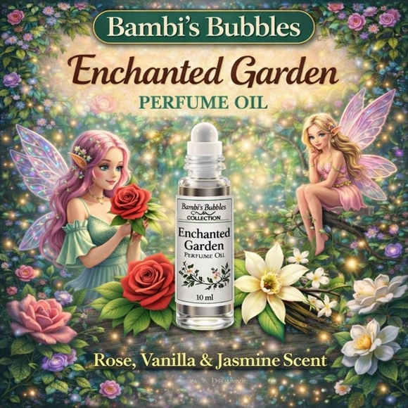 NEW! Bambis Bubbles Hand Crafted Scent Oil Assorted Scents 10ml Roll On - Picture 5 of 6